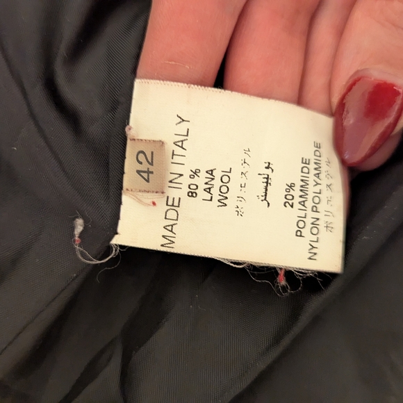 Italian wool peacoat vintage - Picture 4 of 16